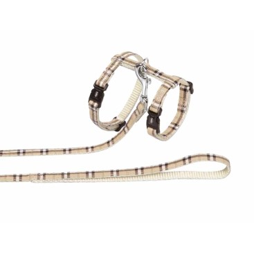 NOBBY SET ΠΕΡΙΛΑΙΜΙΟ & ΛΟΥΡΙ TARTAN BEIGE