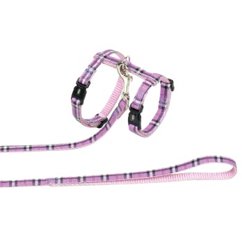 NOBBY SET ΠΕΡΙΛΑΙΜΙΟ & ΛΟΥΡΙ TARTAN ΜΩΒ