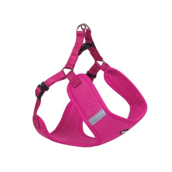 NOBBY ΑΝΑΤΟΜΙΚΟ ΕΠΙΣΤΗΘΙΟ MESH REFLECT RASBERRY W:15 mm, L:48-56cm+50cm