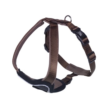 NOBBY ΑΝΑΤΟΜΙΚΟ ΕΠΙΣΤΗΘΙΟ CLASSIC PRENO BROWN-BROWN L:35-45cm, W:25mm