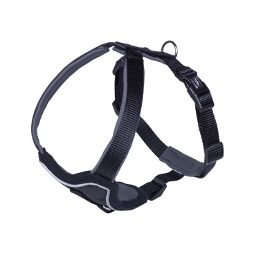 NOBBY ΑΝΑΤΟΜΙΚΟ ΕΠΙΣΤΗΘΙΟ CLASSIC PRENO BLACK-GREY L:45-50cm, W:25mm