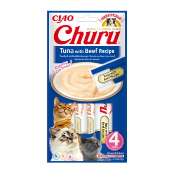 CHURU CAT με Τόνο & Μοσχάρι 56gr