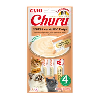 CHURU CAT με Κοτόπουλο & Σολομό 56gr