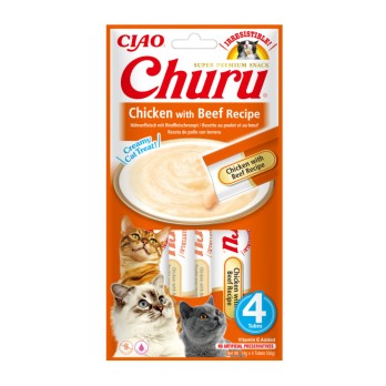 CHURU CAT με Κοτόπουλο & Μοσχάρι 56gr