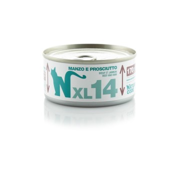 Natural Code XL Μοσχάρι & Ζαμπόν 170gr