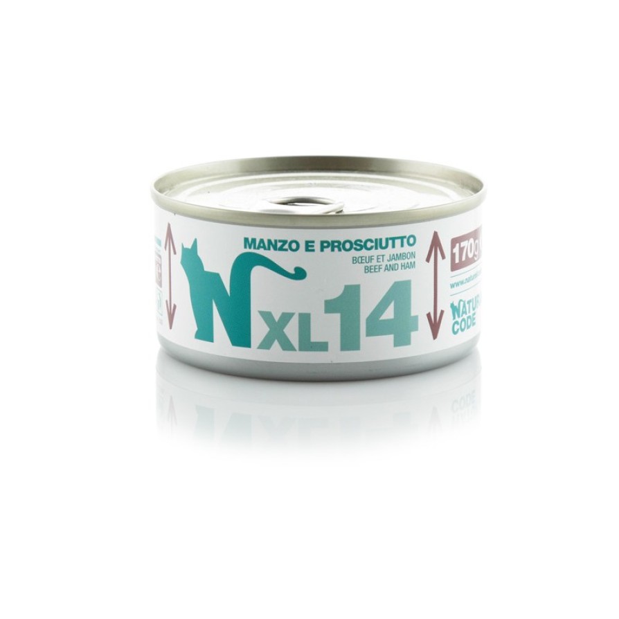 NAT.COD.ΚΟΝ.ΓΤ.Beef&Ham 170gr ΥΓΡΗ ΤΡΟΦΗ