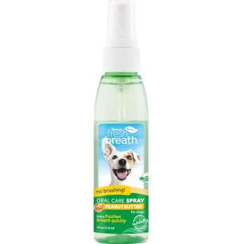 TROPICLEAN FRESH BREATH Oral Care Spray Φυστικοβούτυρο 118ML