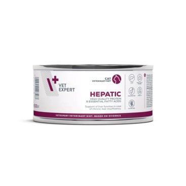 VET EXPERT HEPATIC CAT 100GR ΚΟΝΣΕΡΒΑΚΙ