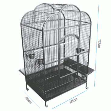 ΚΛΟΥΒΑ ΜΕΓΑΛΟΥ ΠΑΠΑΓΑΛΟΥ 131,5Χ102Χ185CM