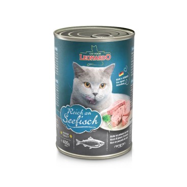LEONARDO CAT Pate με Ψάρια Ωκεανού 400GR
