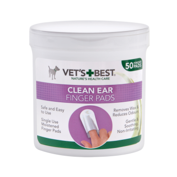 VET'S BEST EAR FINGER WIPES (50τεμ)