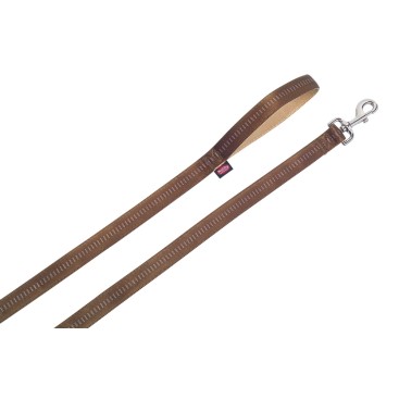 NOBBY ΟΔΗΓΟΣ SOFT GRIP BROWN L:120cm, W:15mm