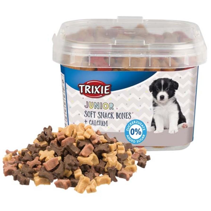 ΛΙΧΟΥΔΙΑ JUNIOR SOFT SNACK BONES ΜΕ ΑΣΒΕΣΤΙΟ 140GR ΕΠΙΒΡΑΒΕΥΣΗΣ