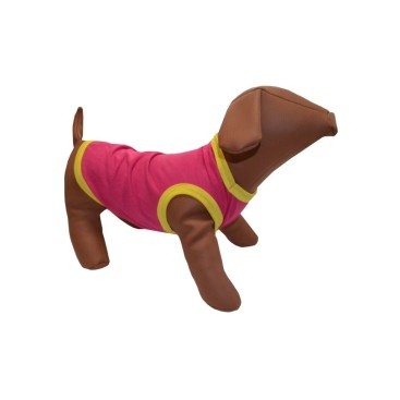 WOOF ΜΠΛΟΥΖΑ ΦΟΥΞΙΑ/ΚΙΤΡΙΝΟ L *προς Κ*