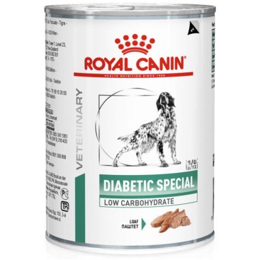 ROYAL CANIN VHN CANINE DIABETIC SPECIAL Low Carbohydrate LOAF 410GR *προς Κ*