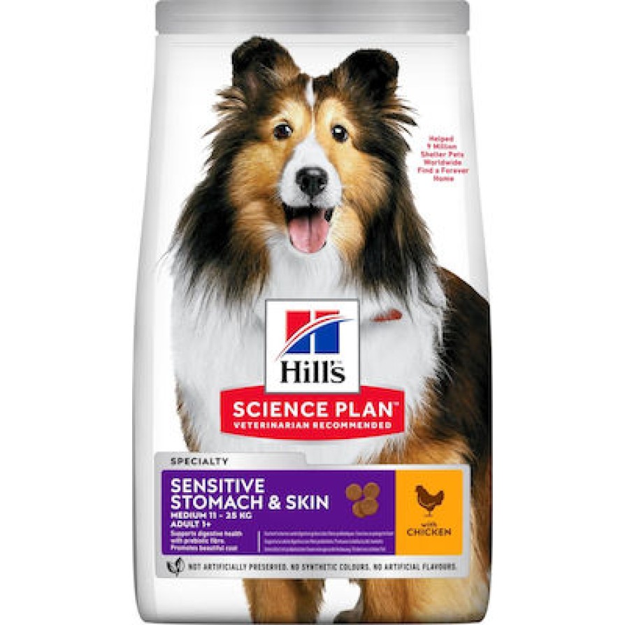 HILL’S SP CANINE ADULT SENSITIVE SKIN MD ΚΟΤΟΠΟΥΛΟ 2,5KG HILLS