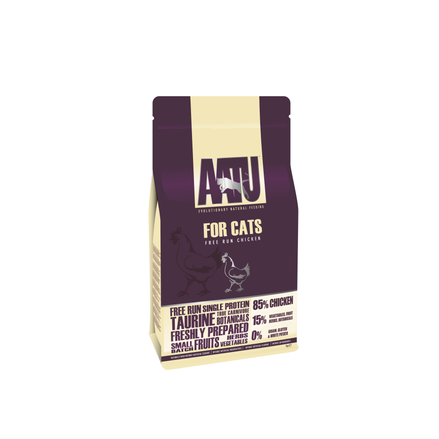 AATU GRAIN FREE CAT ΜΕ ΚΟΤΟΠΟΥΛΟ 1KG