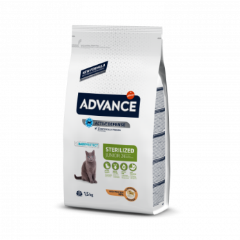 ADVANCE CAT STERILISED YOUNG 1,5KG