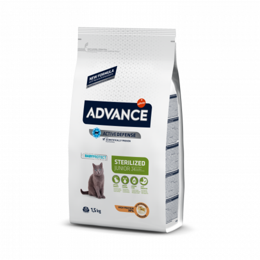 ADVANCE CAT STERILISED YOUNG 1,5KG ADVANCE