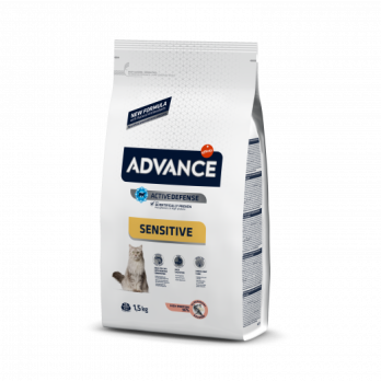 ADVANCE CAT ADULT SENSITIVE STERILIZED ΣΟΛΟΜΟΣ 3KG