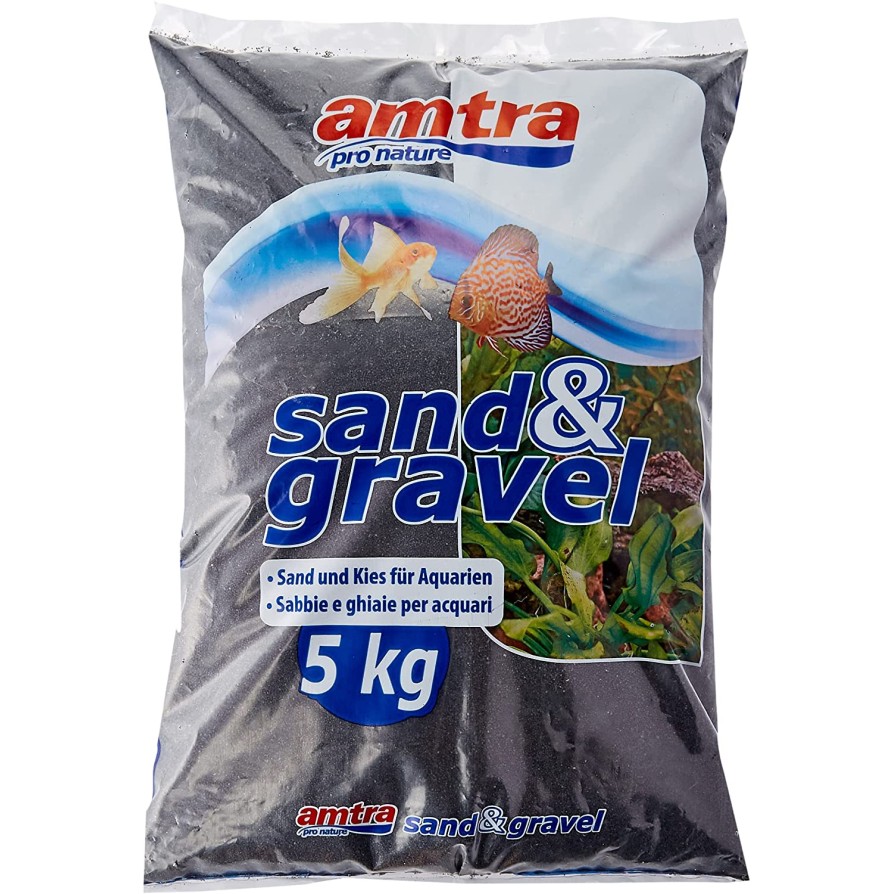 FINE BRILLIANT BLACK SAND 5kg AMTRA