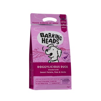 BARKING HEADS DOGGYLICIOUS DUCK 2KG