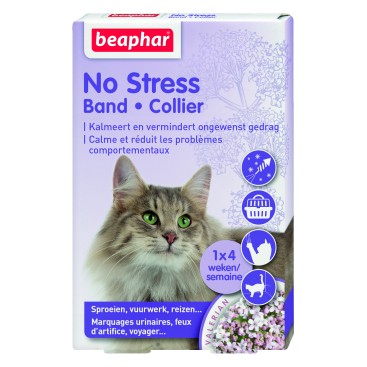 BEAPHAR NO STRESS CAT COLLAR (65CM)