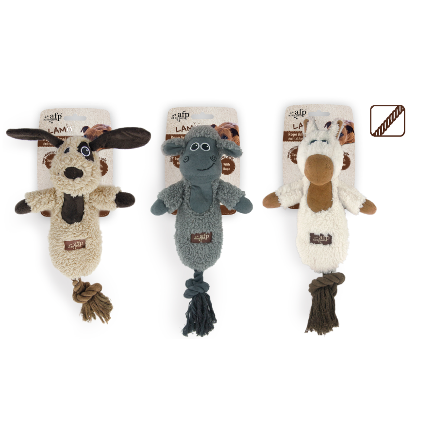 AFP Παιχνίδι Σκύλου Lambswool Cuddle Rope AFP 