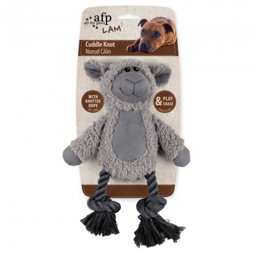 AFP Παιχνίδι Σκύλου Lambswool Cuddle Knotted Rope AFP 