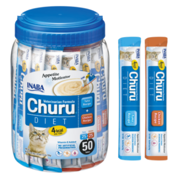CHURU CAT NOURISH DIET Τόνο & Κοτόπουλο 14gr