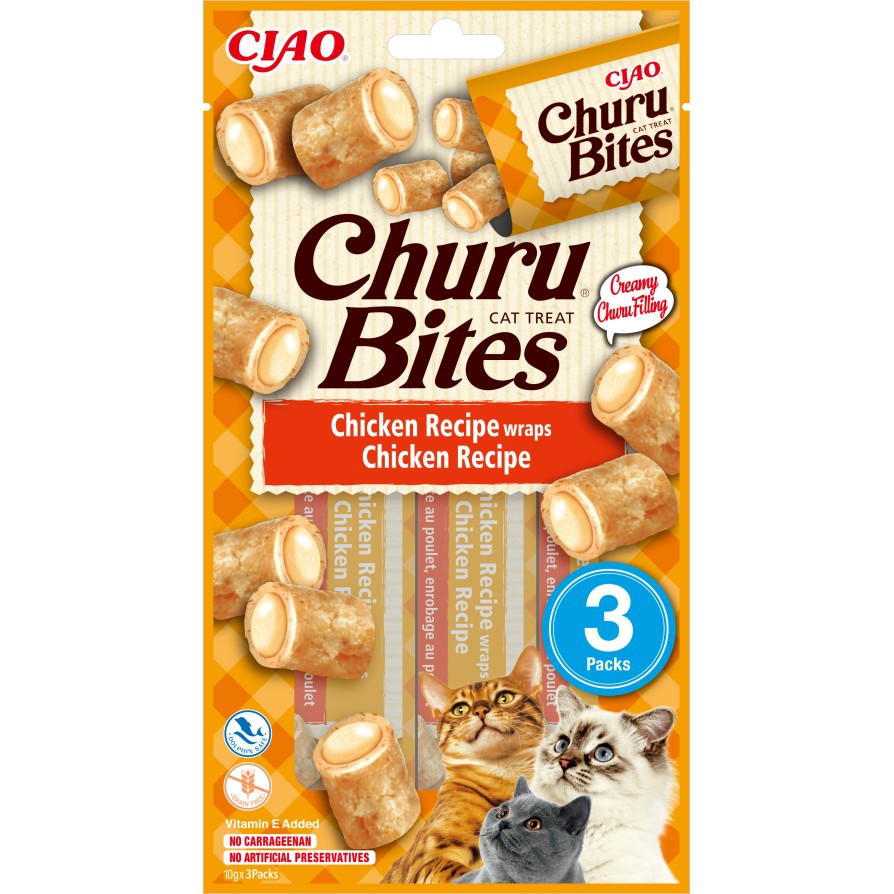 CHURU CAT BITES CHICKEN 30gr CHURU CAT TREAT BITES