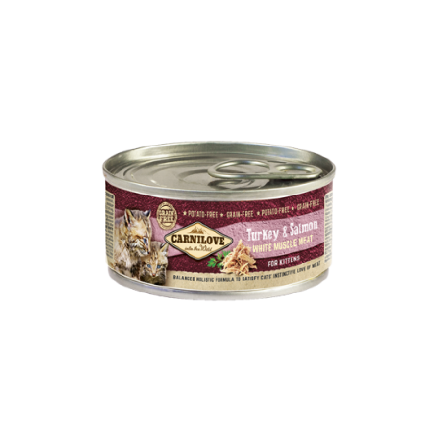 CARNILOVE CAT ΚΟΝΣΕΡΒΑ KITTEN 100GR ΥΓΡΗ ΤΡΟΦΗ