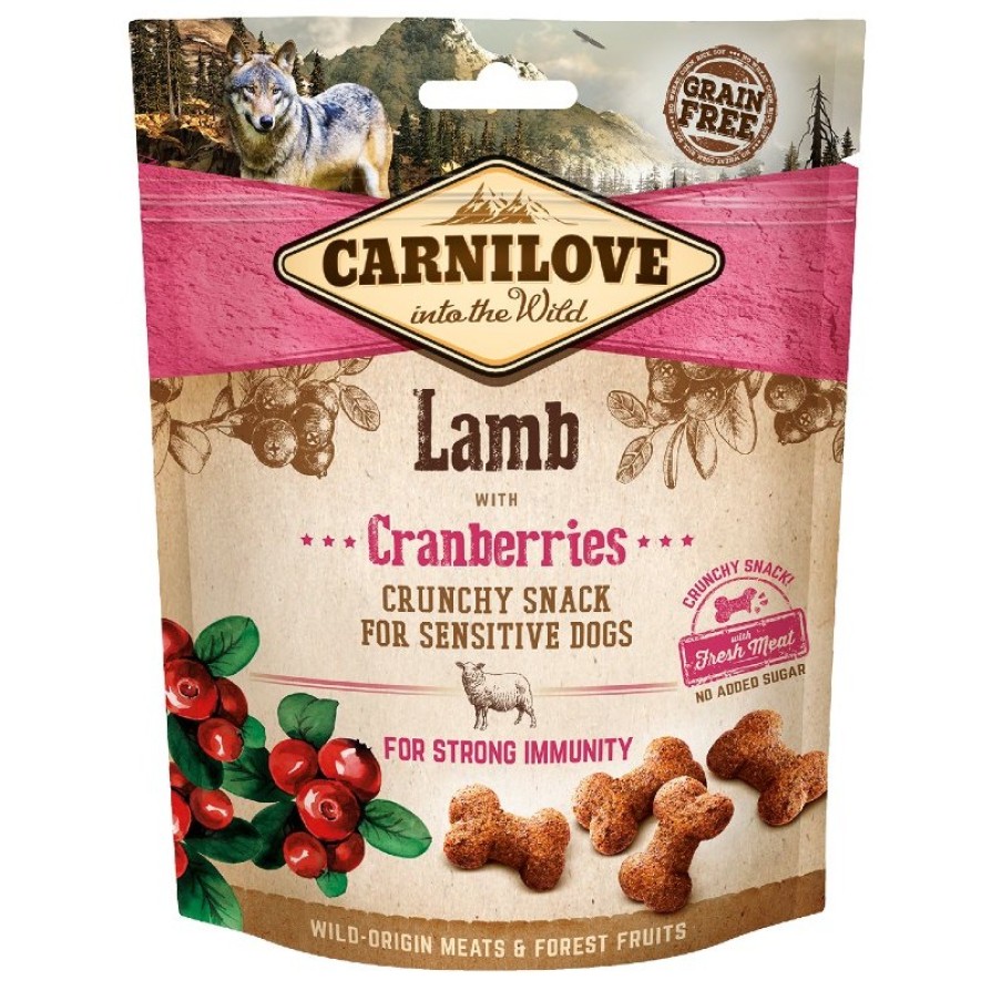 CARNILOVE FRESH & CRUNCH LAMB 200GR ΕΠΙΒΡΑΒΕΥΣΗΣ
