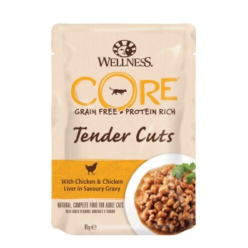 CORE CAT Tender Fillets Chicken & Chicken Liver 85gr