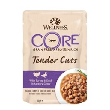 CORE CAT Tender Fillets Turkey & Duck 85gr