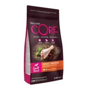 CORE DOG Small Breed Original με Γαλοπούλα 1,5KG