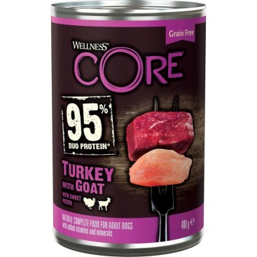 CORE DOG DUO PROTEIN 95% με Γαλοπούλα & Κατσικάκι 400GR