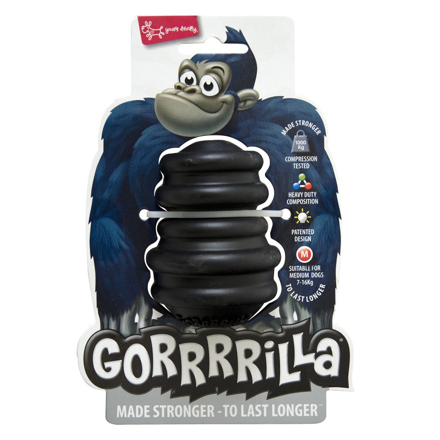 GORILA CLASSIC RUBBER TOY S BLACK ΔΙΑΦΟΡΑ