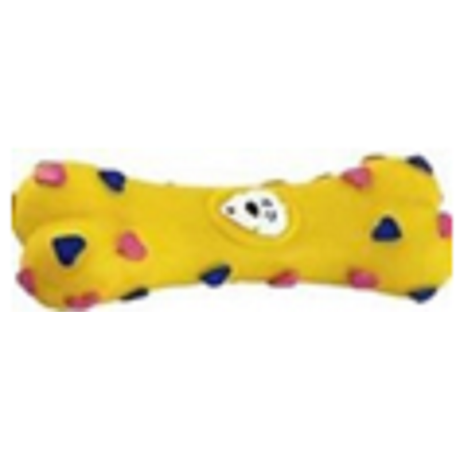 VINYL TOY FOR DOG PAWS&PUPPY BONE 15X5 4,5CM LATEX