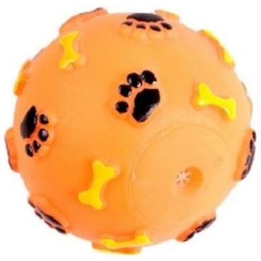 VINYL TOY FOR DOG PAW BALL Ø8