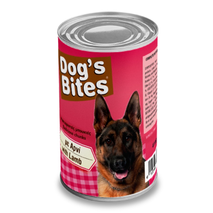DOG'S BITES ΣΚΥΛΟΣ ΑΡΝΙ 1250GR DOG S BITES