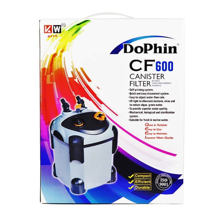 DOPHIN CF600 ΕΞΩΤΕΡΙΚΟ ΦΙΛΤΡΟ 650L/H DOPHIN