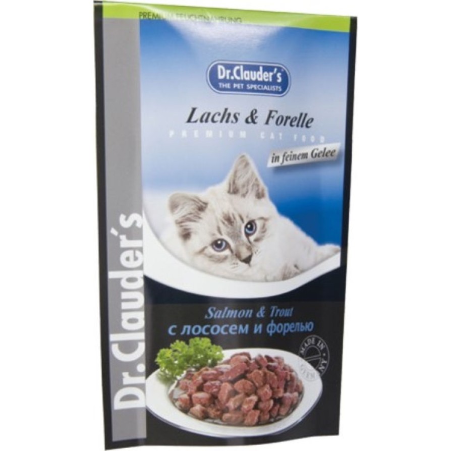 DR.CLAUDERS KOΝΣΕΡΒΑ ΓΑΤΑΣ ΜΕ ΣΟΛΟΜΟ 100GR DR.CLAUDERS