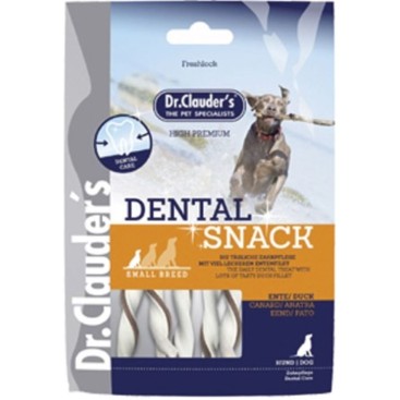 Dr.Clauder's DOG DENTAL SNACK SMALL με Πάπια 80GR