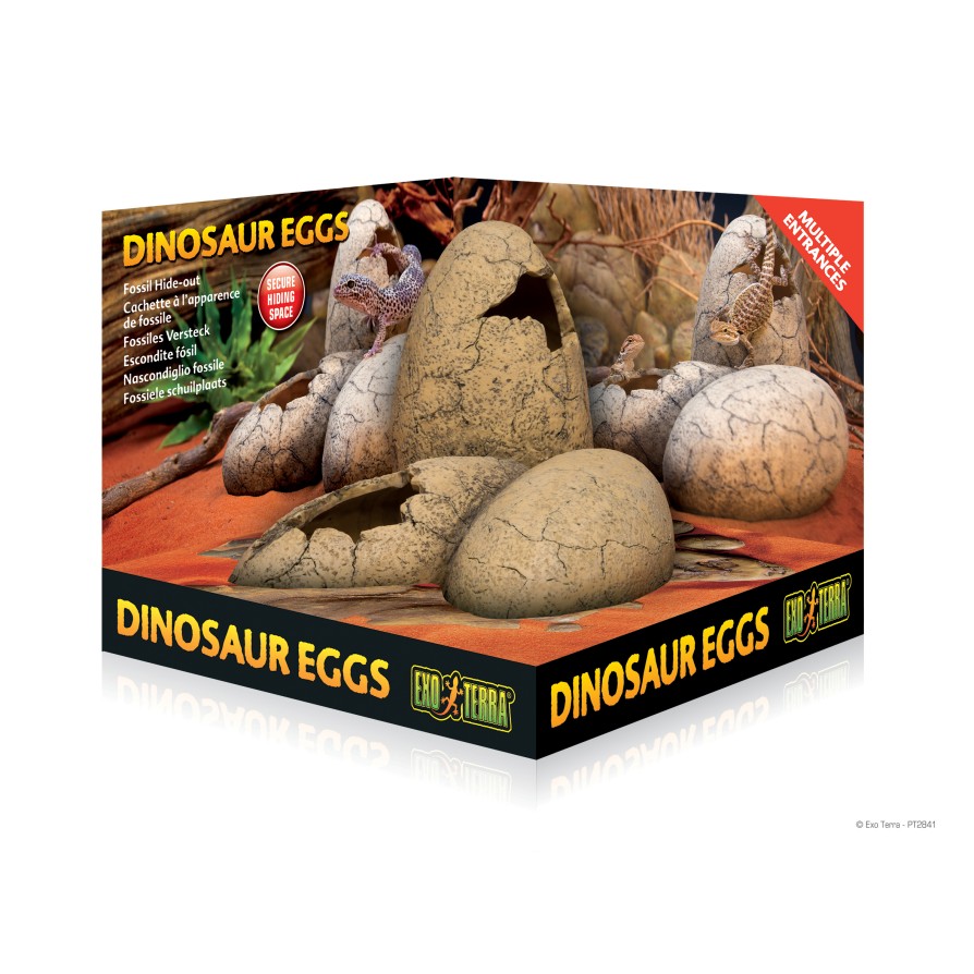 EXO TERRA DINOSAUR EGGS FOSSIL HIDE OUT EXO TERRA