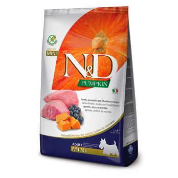 N&D DOG PUMPKIN LAMB ADULT MED/MAX 12KG