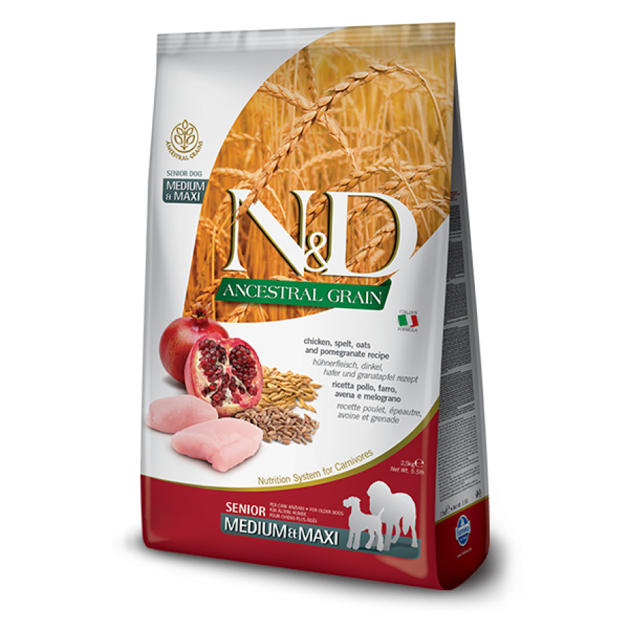 ND LG DOG SENIOR MED/MAXI 12KG FARMINA