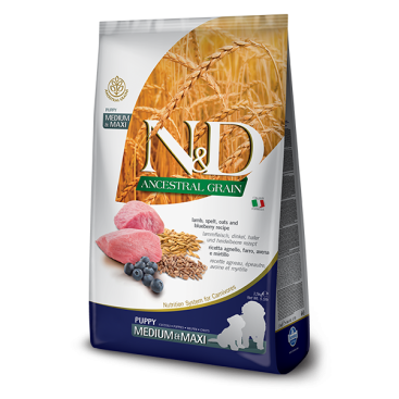N&D LG DOG PUPPY MINI ΑΡΝΙ 800gr