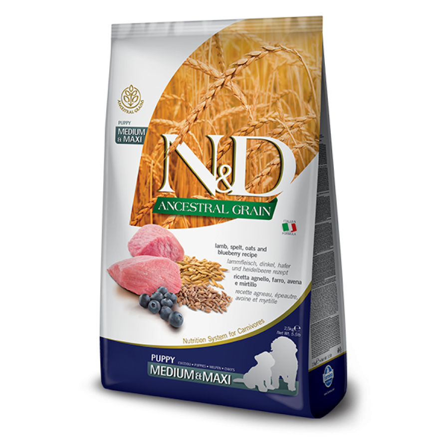 ND LG DOG ΑΡΝΙ PUPPY MINI 800GR FARMINA
