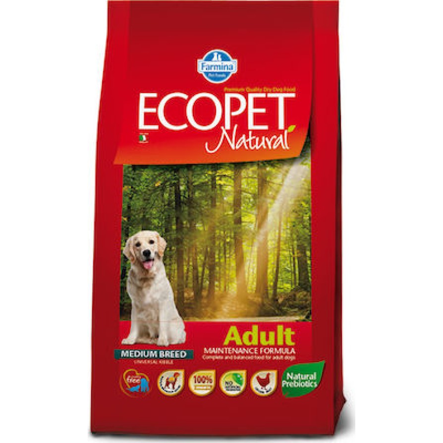 ECOPET NATURAL ADULT 12+2KG ΔΙΑΤΡΟΦΗ